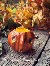 Hand Sculpted Jack-O-Lantern Buckets