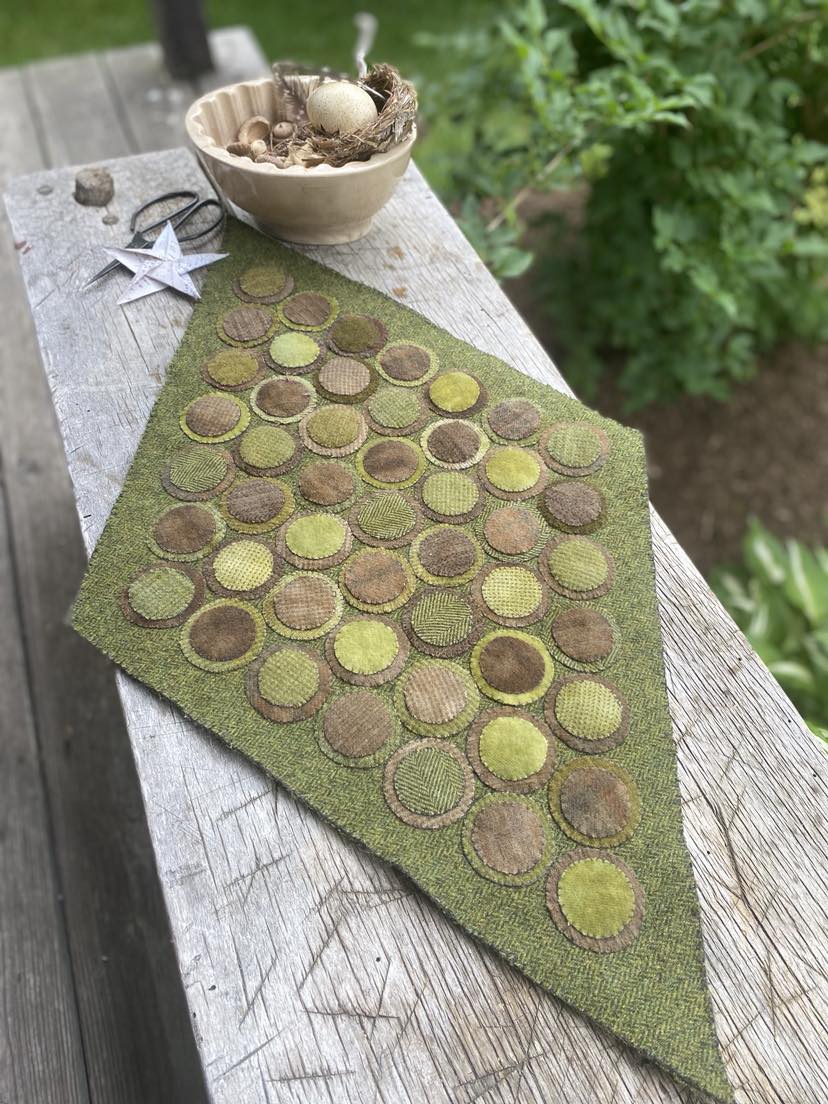 In The Mossy Woods Finished Piece