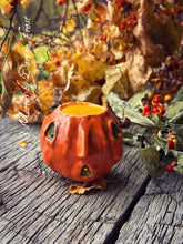 Hand Sculpted Jack-O-Lantern Buckets