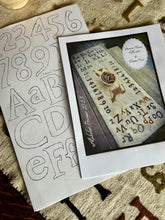 ALPHABET PRIMER Table Runner