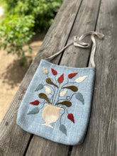 America 1776 Wool Applique Box-Bottom Bag