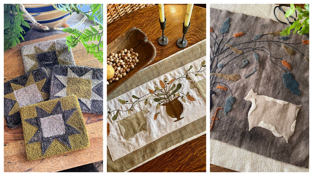 Vermont Harvest Folk Art by Doreen Frost