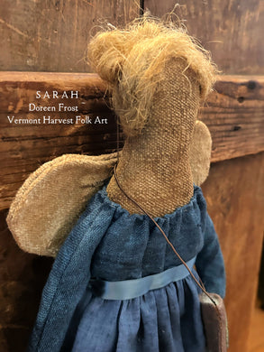 SARAH ~ LINEN ANGEL DOLL