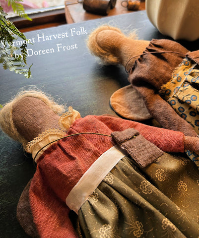 Vermont Harvest Folk Art by Doreen Frost - Photo 2