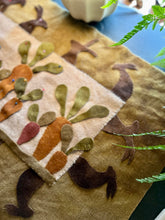 ~Mrs. McGregor’s Garden~ Wool Applique Table Runner