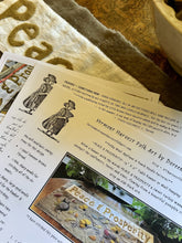 PEACE & PROSPERITY WOOL APPLIQUE TABLE MAT