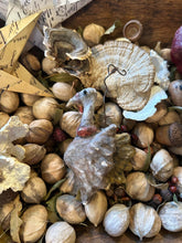 SMALL SPUN COTTON TURKEY ORNAMENTS