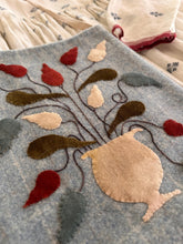 America 1776 Wool Applique Box-Bottom Bag