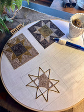 Punch Needle Embroidery Quilt Blocks