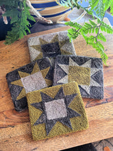 Punch Needle Embroidery Quilt Blocks