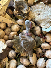 SMALL SPUN COTTON TURKEY ORNAMENTS