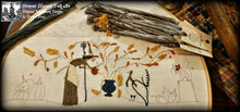 Autumn On Acorn Farm Primitive Punch Needle Embroidery Pattern