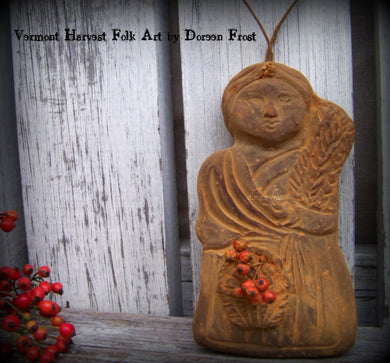 The Farmers Wife Blackened Beeswax ~ Cupboard Hanger