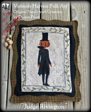 Judge Rivington Punch Needle Embroidery Pattern