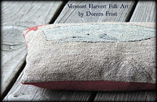 Olde Blue Primitive Whale Punch Needle Embroidery Pattern