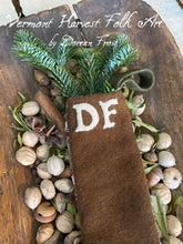 Olde Sturbridge Stocking ~ Finished Piece