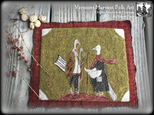 Olde Birds In Autumn Large Table Mat~ Finished Piece