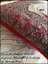 Oliver James Frost Yellow Labrador Retriever Primitive Punch Needle Embroidery Pattern