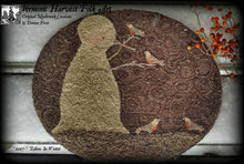 Robins In Winter Punch Needle Embroidery Pattern