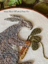 Sir Reginald Hare ~ Framed Punch Needle Embroidery Piece