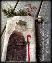 Winter In Woodstock Punch Needle Embroidery Pattern