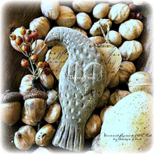 Blackened Beeswax ~ Olde New England Fraktur Bird Ornaments