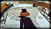 Judge Rivington Punch Needle Embroidery Pattern
