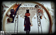 Judge Rivington Punch Needle Embroidery Pattern
