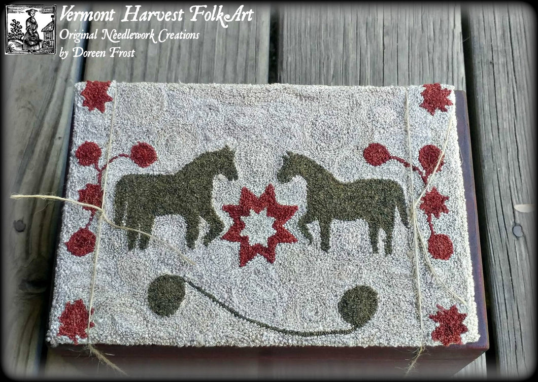 Maggie's Mares ~ Finished Piece