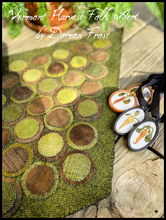 In The Mossy Wood Wool Applique Pattern