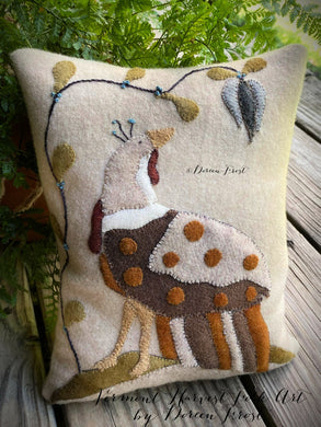 ~Fraktur Turkey Wool Applique Pattern~